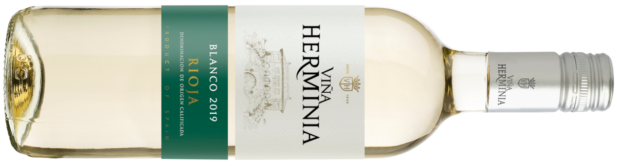 botella de crianza Viña Herminia